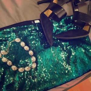 Sequin skirt